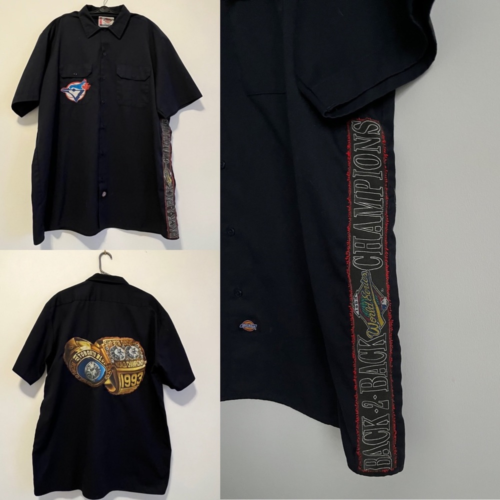 One of a kind Reworked Dickie’s work shirt